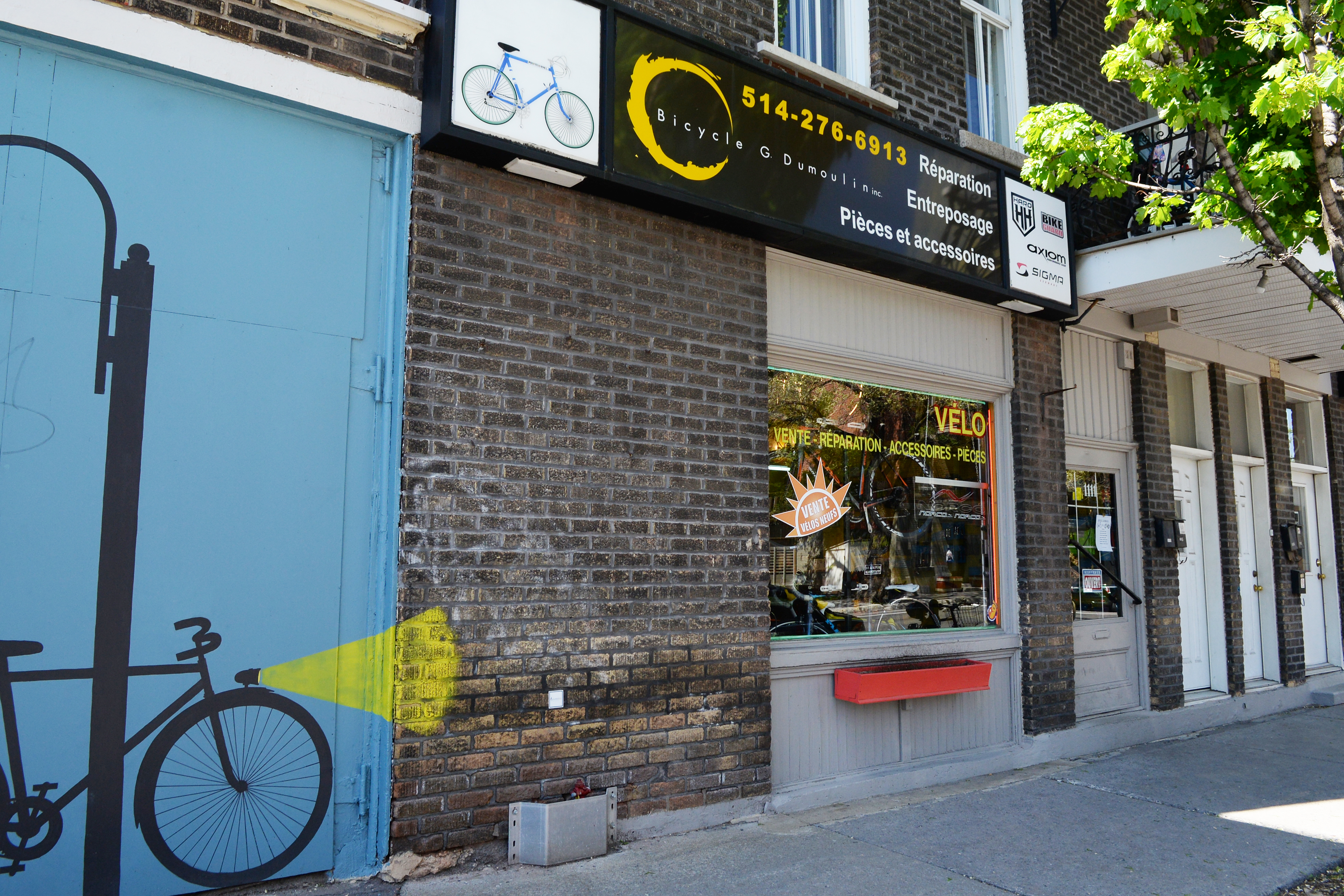 boutique bicycle G Dumoulin a Montréal